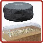 Image of American Fyre Design 56″ X 30″ Louvre Rectangle Fire Pit