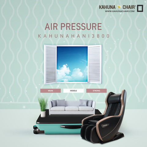 Image of L-Track Zero Gravity Compact Kahuna Massage Chair, Hani3800
