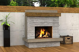 American Fyre Design Brooklyn Fireplace
