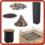 Image of American Fyre Design 56″ X 30″ Louvre Rectangle Fire Pit
