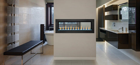 Image of The CLEARion Elite 50 See Through electric fireplace