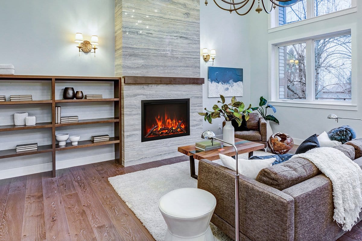 TRD 38″ Traditional Series Electric Fireplace