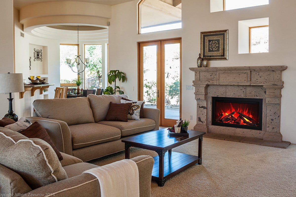TRD 44″ Traditional Series Electric Fireplace