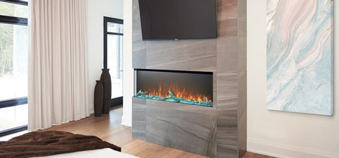 Image of Napoleon’s Trivista 50 three-sided electric fireplace