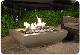 American Fyre Design Bordeaux Rectangle Fire Bowl