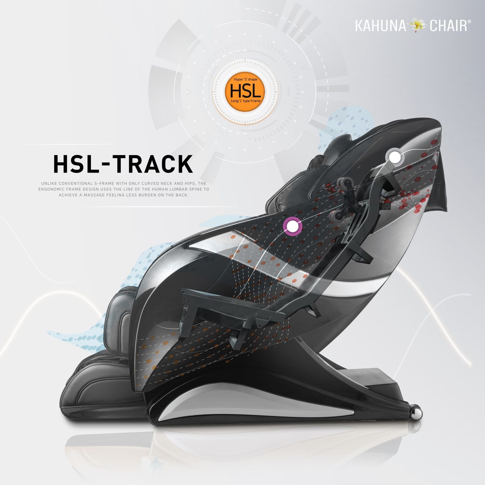 3D Kahuna Exquisite Rhythmic Massage Chair HUBOT HM-078