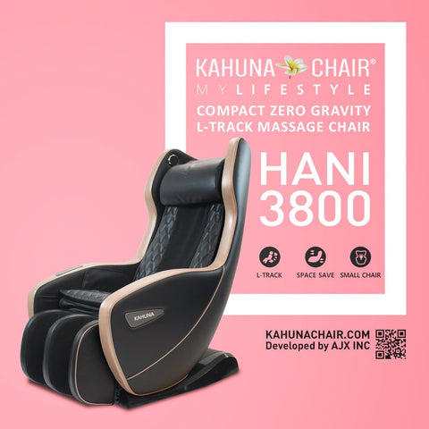 Image of L-Track Zero Gravity Compact Kahuna Massage Chair, Hani3800