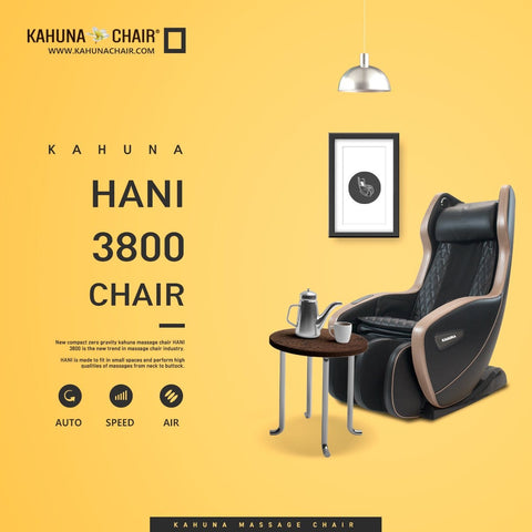 Image of L-Track Zero Gravity Compact Kahuna Massage Chair, Hani3800