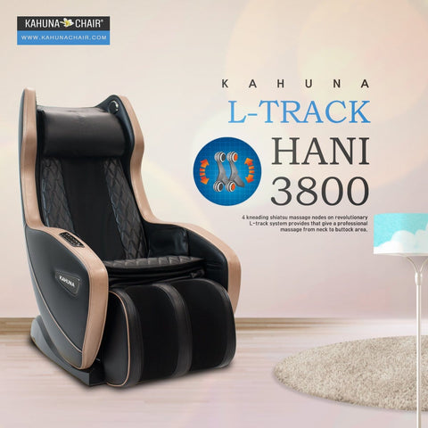 Image of L-Track Zero Gravity Compact Kahuna Massage Chair, Hani3800
