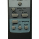 Image of WM-FM-60-7023-BG Wall Mount or Flush Mount Electric Fireplace with Glass Surround